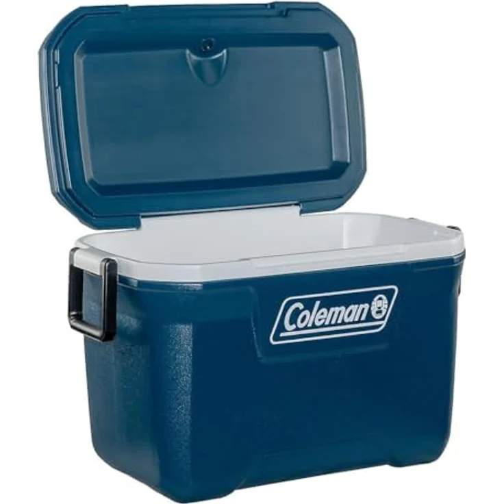 Coleman 52QT Xtreme Chest passive Kühlbox, 49 Liter, geeignet für 17 x 1,5 Liter Flaschen, Kunststoff, blau-weiß – Bild 3