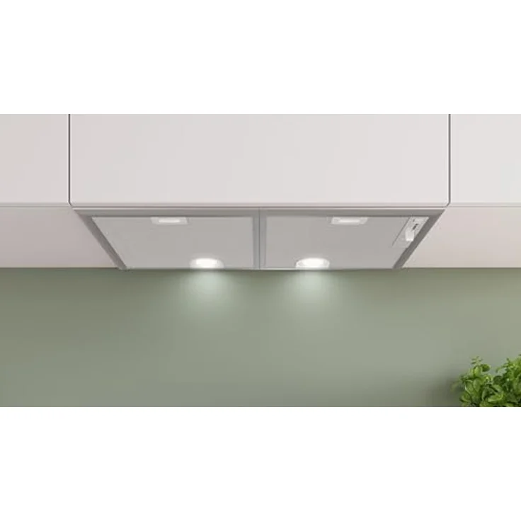 Bosch DHL755BM Lüfterbaustein, grau-metallic, mit 3 Leistungsstufen, Arbeitsplatzbeleuchtung und 468 m³/h_max Lüfterleistung – Bild 7