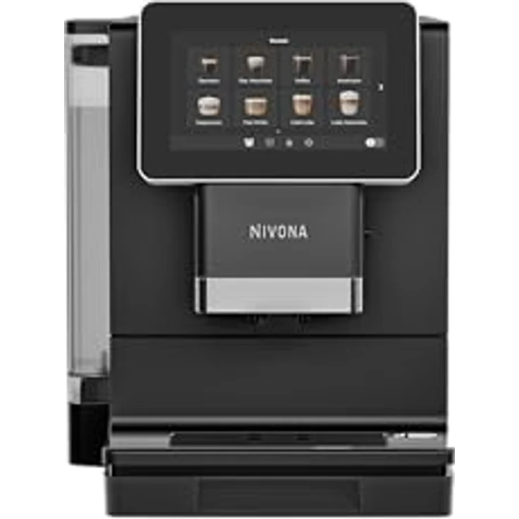 Nivona CafeRomatica NIVO 9101 Kaffeevollautomat, schwarz, 7"-Farbtouchdisplay, Aroma Balance System mit 5 Profilen, Chilled Brew-Funktion, OneTouch-SPUMATORE DUO – Bild 4
