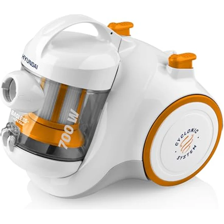 Hyundai Bodenstaubsauger VC009, beutellos, ECOMotor, 2xHEPA-Filter, 1,5l Vo, 8m Aktion-Radius, Schwarz – Bild 3