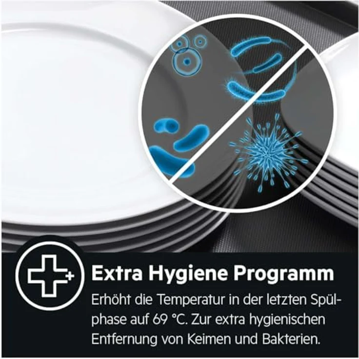 AEG 6000 SatelliteClean Standgeschirrspüler 60 cm AirDry MaxiFlex Besteckschublade FFB6491AZW Weiß - perfekte Trocknungsergebnisse – Bild 7