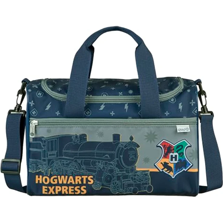 Scooli Harry Potter Sporttasche, Kinder Tasche mit großem Hauptfach, 10,5 Liter Volumen, abnehmbarer Schultergurt, 35 x 23 x 16 cm – Bild 1