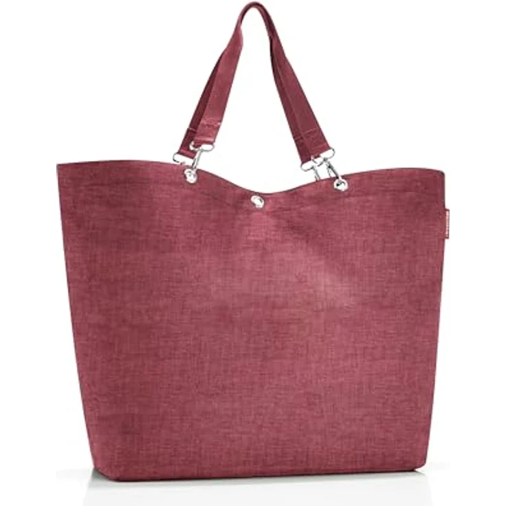 Reisenthel Einkaufstasche shopper XL, großer Einkaufsbeutel mit abnehmbaren Henkeln und Handytasche, braun – Bild 2