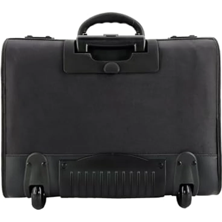 Lightpak Pilotenkoffer Trolley R-PE, umweltfreundlicher Schwarz koffer aus RPET, 43 l mit Rucksackfunktion für Laptop und Geschäftszubehör – Bild 5