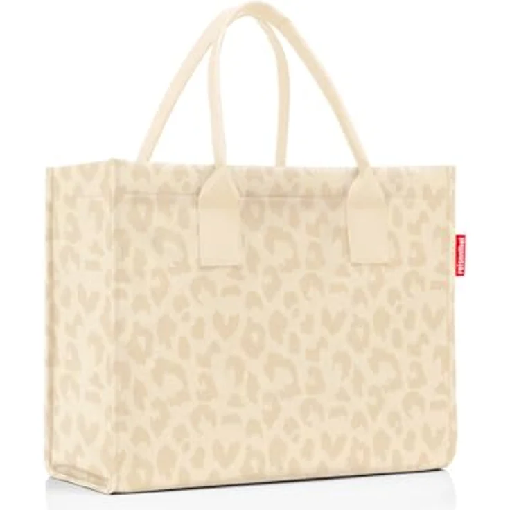 REISENTHEL® Shopper daily shopper leo vanilla, moderner Shopper mit 14 L Volumen, wasserabweisendem Polyestergewebe und 2 Tragehenkeln – Bild 4