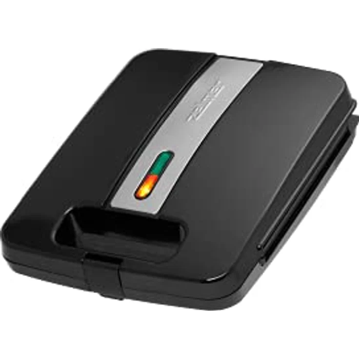 Zelmer ZSM7400 Sandwichmaker - Leistung 1400W, Antihaft-Platten, 4 Scheiben, Schwarz – Bild 3