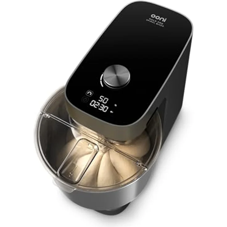 Ooni Halo Pro Spiralmixer Polar-Weiß – Profi-Teigqualität für Zuhause, hohe Kapazität, knetet, rührt und schlägt – Bild 3