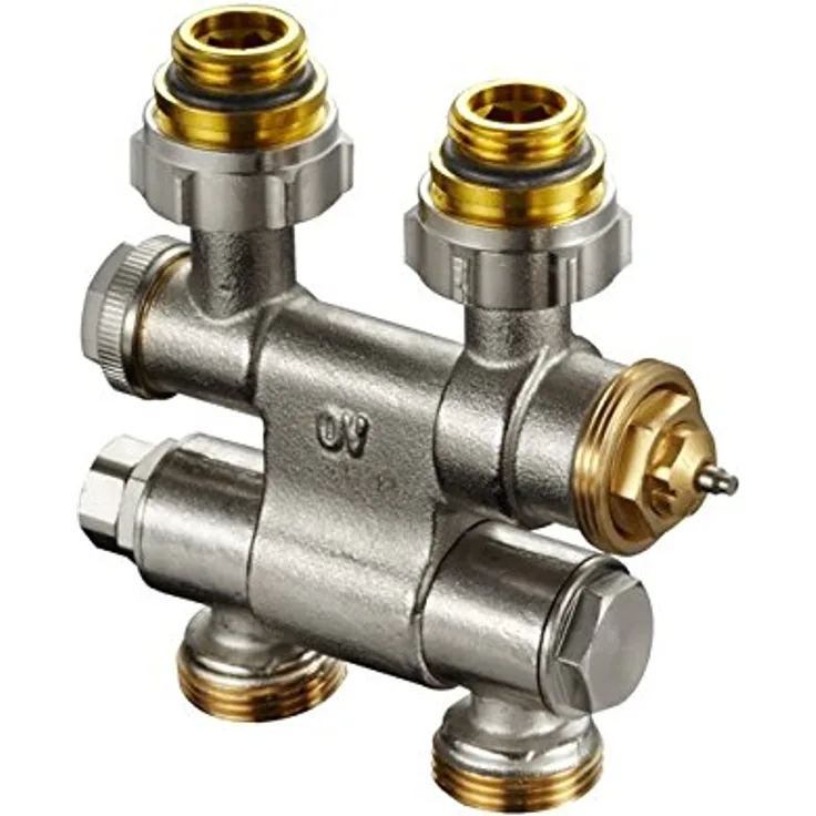 Oventrop Anschlussarmatur Multiblock TF an Heizkörper mit IG 1/2" schwenkbar 1184035