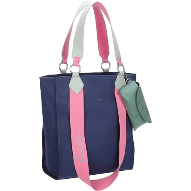 Fritzi aus Preußen Izzy02 Canvas Shopper Tasche, 32 cm, 100% Baumwolle, lila – Bild 4