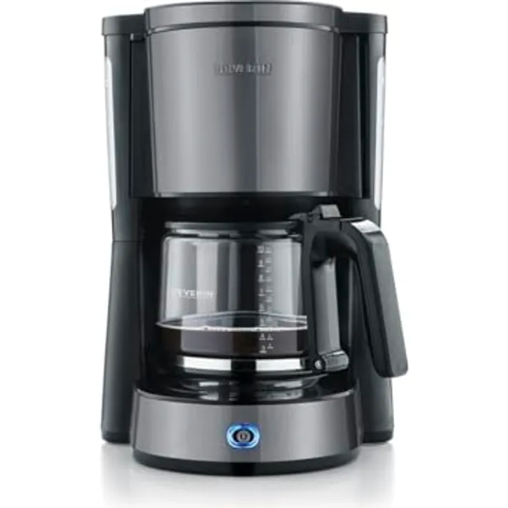SEVERIN Kaffeeautomat Limited Edition KA 9572 Stone Grey, Filterkaffeemaschine mit hochwertigem Design und effektivem Heizelement bis 1.000 W