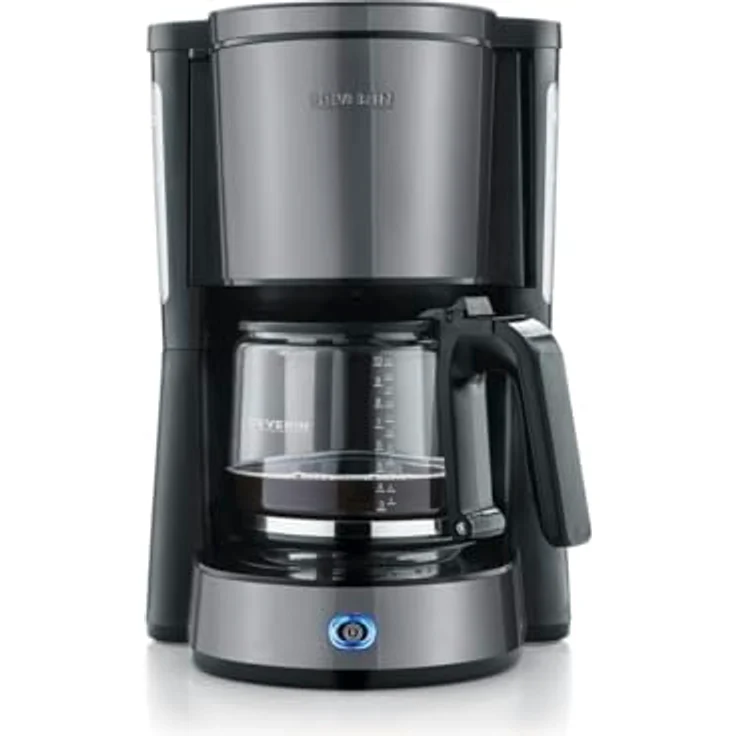 SEVERIN Kaffeeautomat Limited Edition KA 9572 Stone Grey, Filterkaffeemaschine mit hochwertigem Design und effektivem Heizelement bis 1.000 W – Bild 1