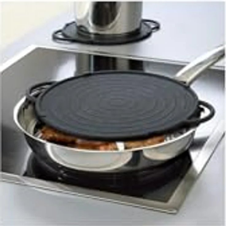 Emsa 514561 Spritzschutz, Ø 31 cm, Silikon, Anthrazit, Smart Kitchen – Bild 4