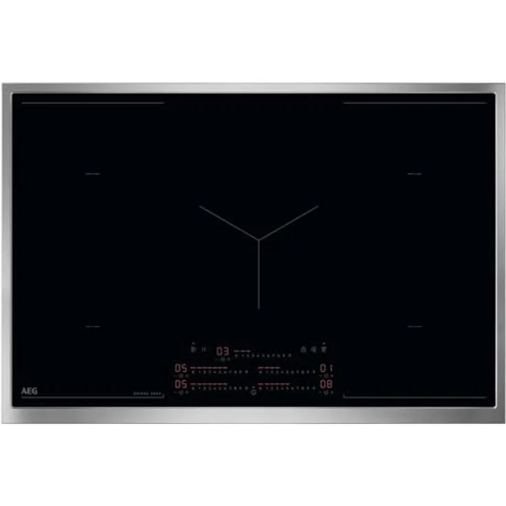 AEG Set Backofen BP1100B + Induktionskochfeld OIK85M00XB, 9 Backofenfunktionen, MaxiKlasse mit extra großem Garraum, Aquareinigungsfunktion, 80 cm Breite, Hob²Hood-Funktion – Bild 3