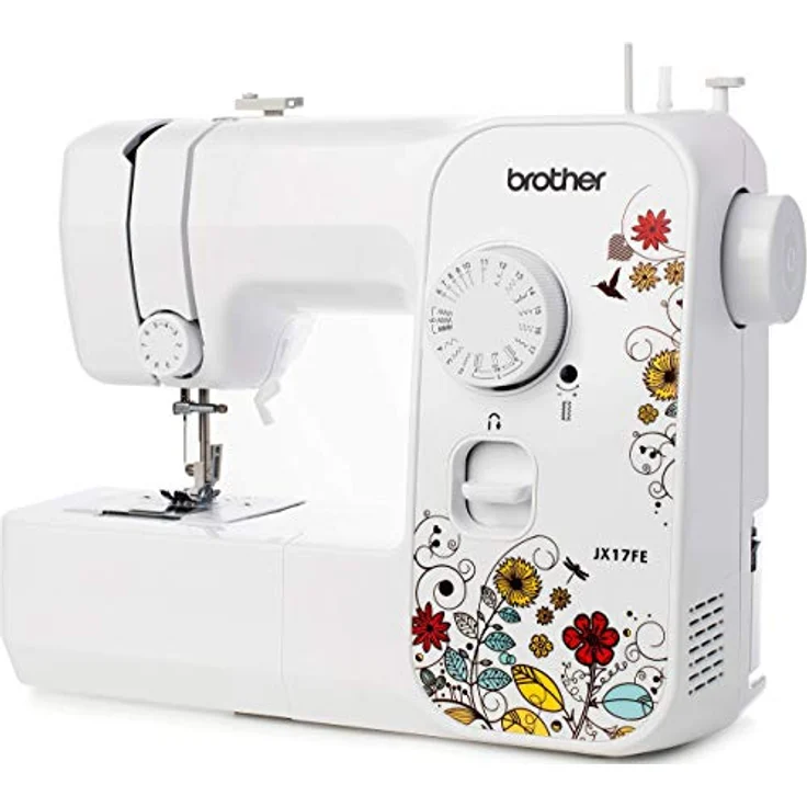 Brother JX17FE Nähmaschine mit 17 Nähprogramme, Freiarm, Elektrische Nähmaschinen, Fantasy – Bild 2