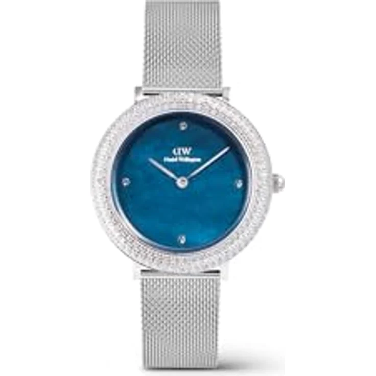 Daniel Wellington Crystalline Uhr Damen, 32mm, Silber, Japanisches Quarzwerk – Bild 1