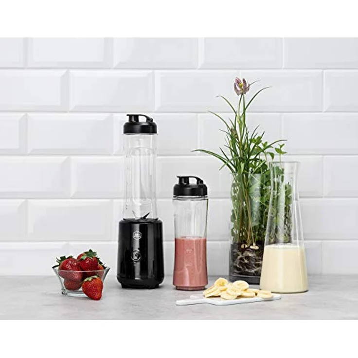 OBH Nordica Blender Twister Go - Black (7744), Standmixer, Schwarz – Bild 2