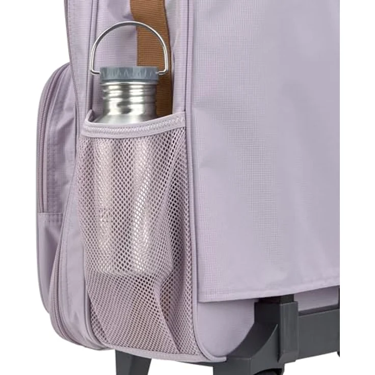 LÄSSIG Kinderkoffer Little Gang, 22 L, wasserabweisend, mit Teleskopgriff und bunten Patches, blau – Bild 5