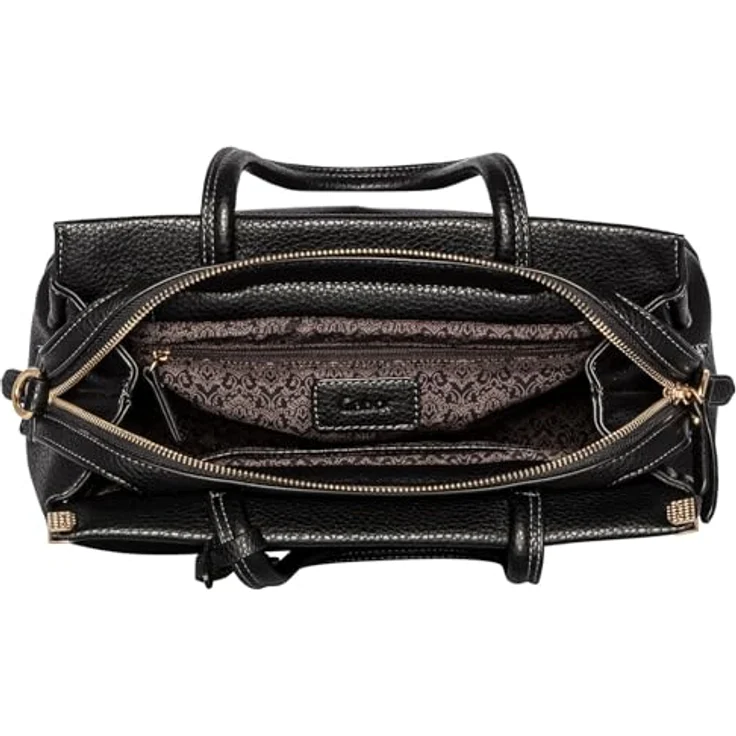 Gabor Handtasche aus Kunstleder, Schwarz, elegantes Design mit viel Platz für Kleinigkeiten – Bild 3