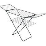 Metaltex 407909000 Panarea Onyx Flügelwäschetrockner 26 m, matt-schwarz