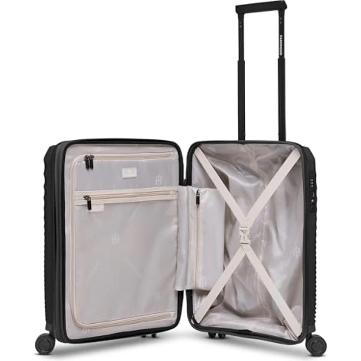 Farmhood Eco Edition Hartschalen Kabinen-Koffer nachhaltig | Kleiner Cabin-Trolley 40 x 22 x 55 cm mit Dehnfalte von 44 auf 50 Liter erweiterbar | Ultra-leicht nur 2,61 Kg – Bild 5