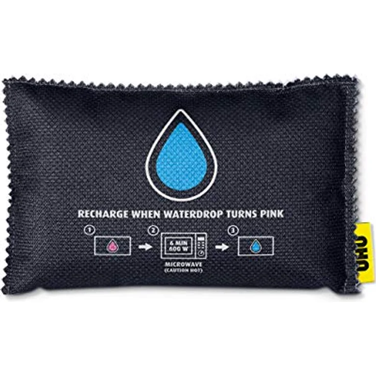 UHU Lufentfeuchter Auto, Gegen Feuchtigkeit, muffige Gerüche und beschlagene Scheiben im Auto – Bild 2