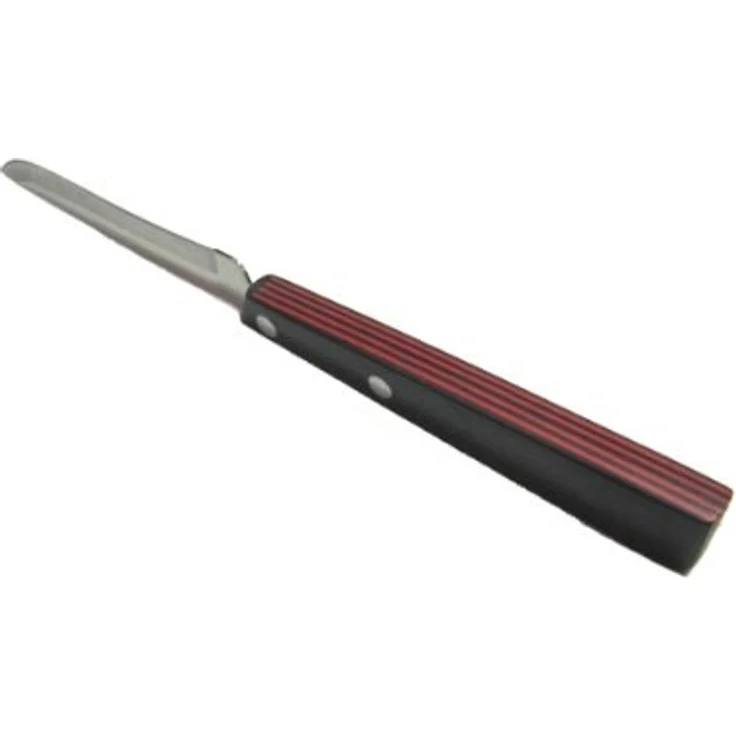 Güde Messer Solingen Vielzweckmesser Güde Universalmesser, rostfreier Spezialmesserstahl, eisgehärtet, farbig gestreifter Griff – Bild 2