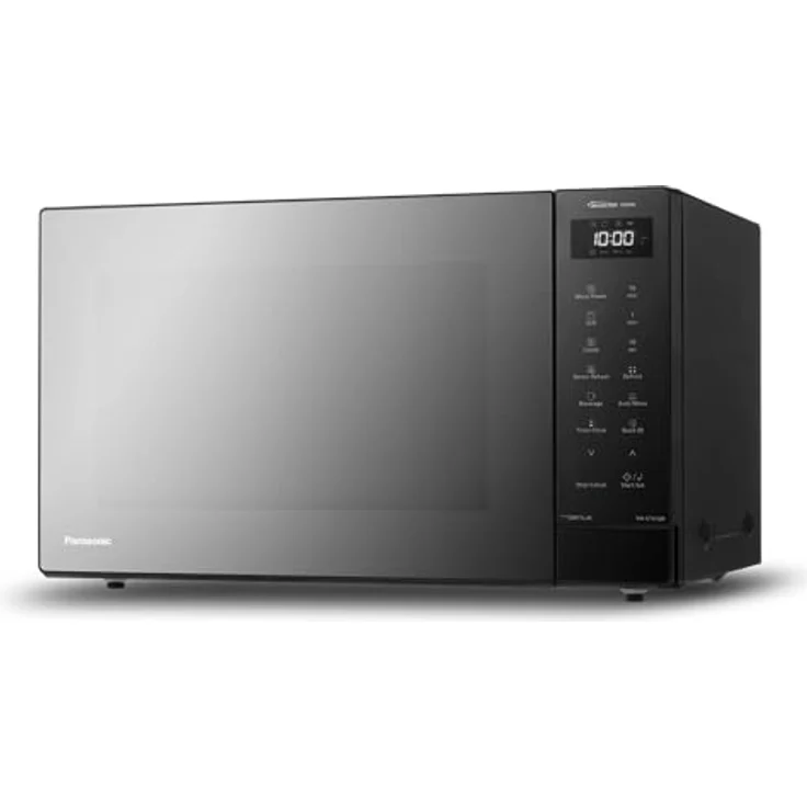 Panasonic NN-GT65QBEPG Mikrowelle Schwarz 1000W mit Grillfunktion, digitalem Timer, 23 Automatikprogrammen, LCD-Display – Bild 10
