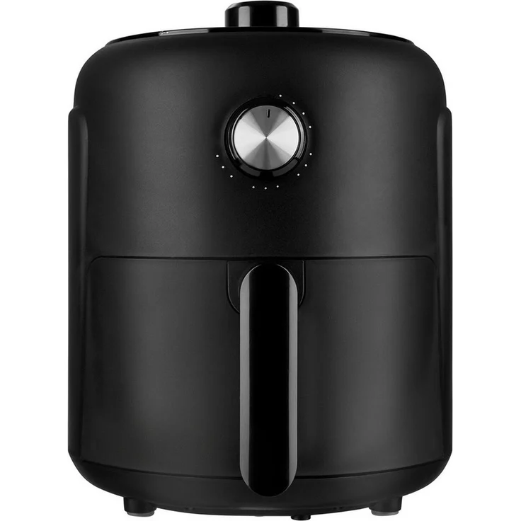 BOMANN Heißluftfritteuse FR 6076 H CB, Heißluftfritteuse 360° Air-Flow, kein Öl o. Fett, schwarz – Bild 1