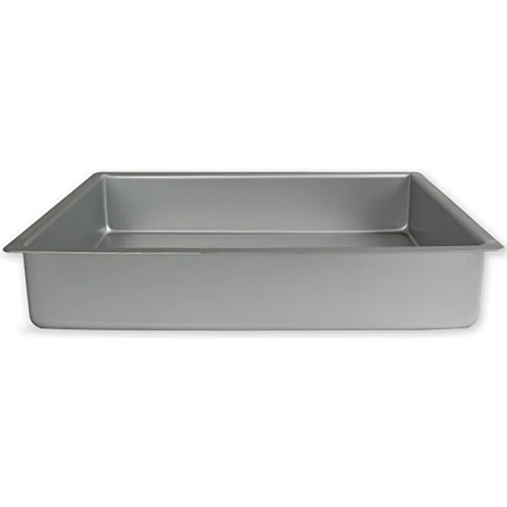 PME OBL09132 Längliche Aluminium-Backform 229 x 330 x 51 mm, Silver, 23 x 33 x 5 cm – Bild 4