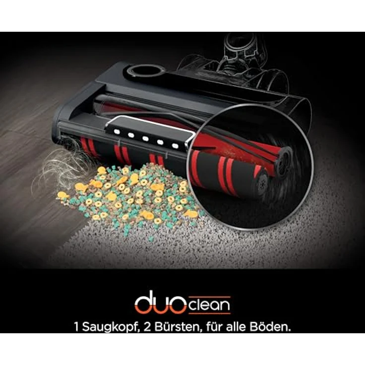 Shark Stratos Akku-Staubsauger IZ400EUTBK, kabellos, beutellos, bis 60 Min. Laufzeit, für Tierhaare und Allergiker, grau/roségold mit Auto-Kit und Knickgelenk-Rohr – Bild 5