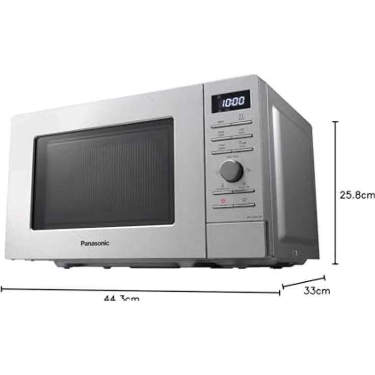 Panasonic NN-S29KSMEPG Mikrowelle, Standgerät, 800 Watt, 20 Liter Garraum, edelstahl – Bild 5