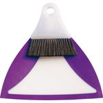 haug bürsten Flexi Kehrgarnitur, platzsparende Reinigungsutensilien in Plum, für einfache und effektive Bodenreinigung