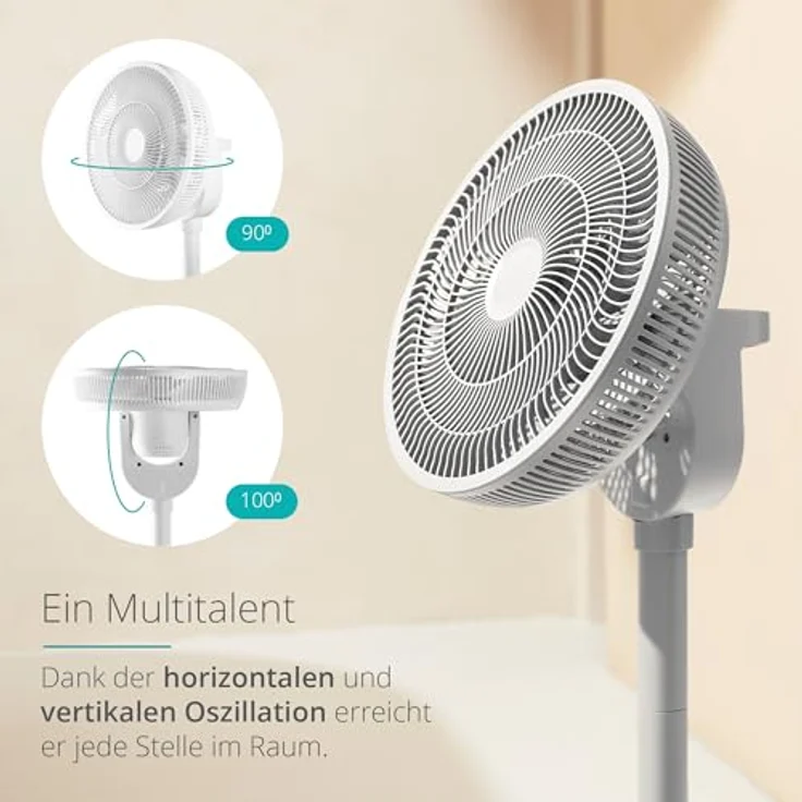 DUUX DXCF11 Whisper Flex Smart Fan Standventilator Weiß, 27 Watt – Bild 6
