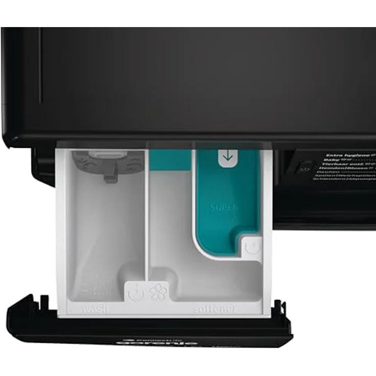 Gorenje WPNEI94A1DTSB, Waschmaschine mit Dampffunktion, 9 kg, 1400 U/min, WLAN-Steuerung, Hygiene-Programm, Kindersicherung, Schwarz – Bild 6