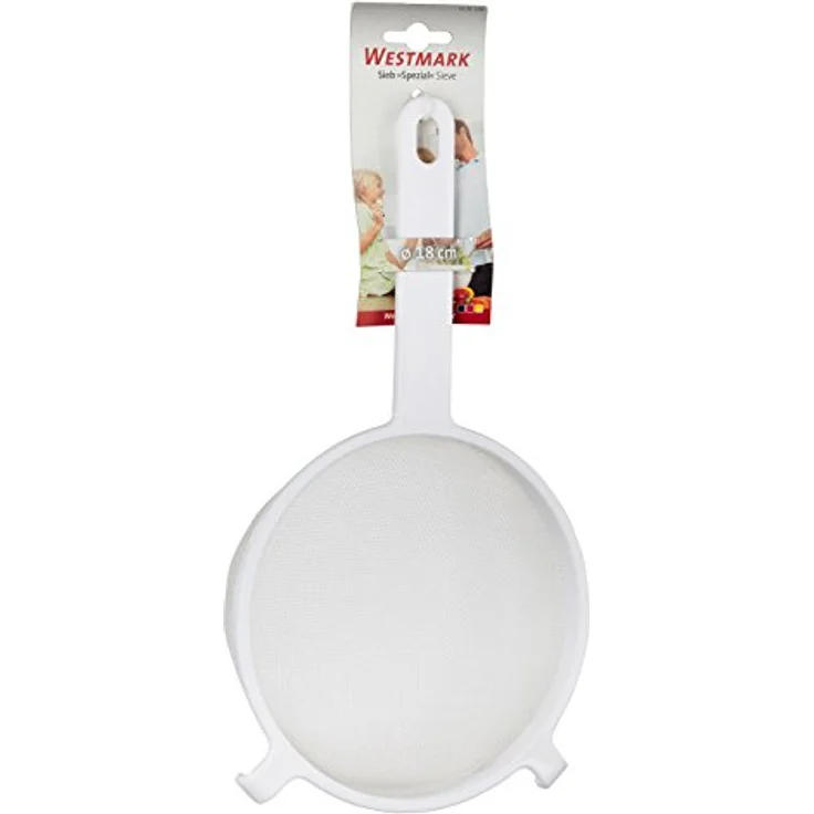 Westmark Haushaltssieb, Durchmesser: 18 cm, Kunststoff, Spezial, Weiß, 12892270 – Bild 8