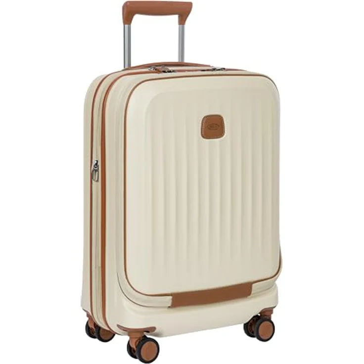 Bric's Taormina Trolley 55 cm Exp. mit Laptopfach und USB-Anschluss, erweiterbar in Cream beige – Bild 2