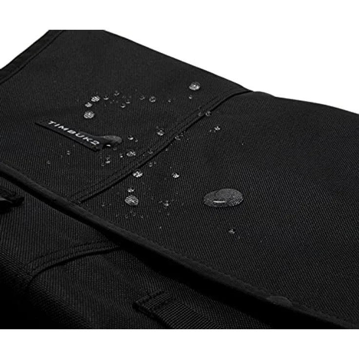 Timbuk2 Classic Handtasche, wasserabweisend, mit Laptopfach und Organizer, Schwarz – Bild 6