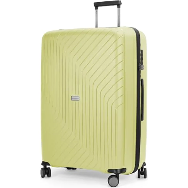Hauptstadtkoffer TXL Reisetrolley, 3 Größen, Hartschalen-Schutzhülle aus Polypropylen, robust und leicht, Limettengrün, 76cm – Bild 1