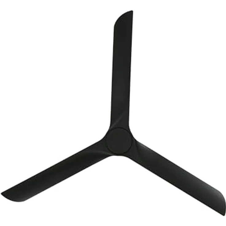 LUCCI AIR Deckenventilator Londo Schwarz mit Fernbedienung – Bild 2