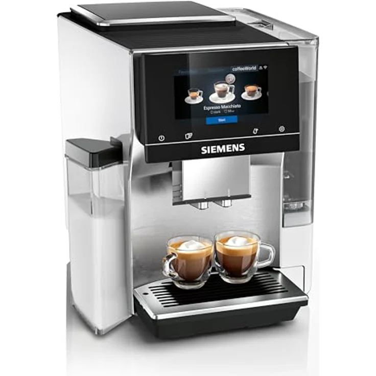 Siemens EQ.700 integral TQ705D03 Kaffeevollautomat bestCollection mit Milchsystem, silber – Bild 5