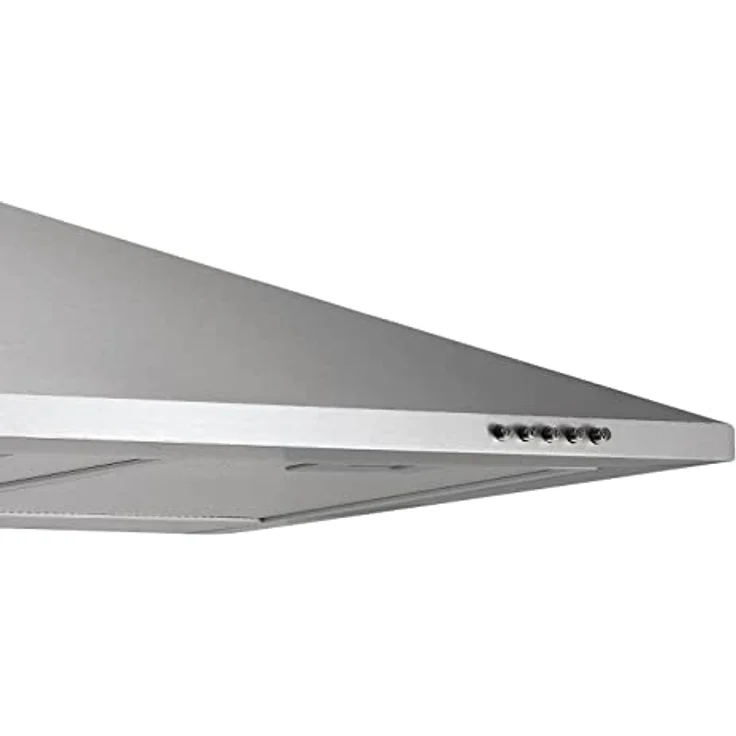 Candy Dunstabzugshaube CCE119/1X DE, 90 cm, 213W, 3 Leistungsstufen, Abluft & Umluft, Energieeffizienz B, Edelstahl mit LED-Beleuchtung – Bild 4