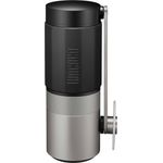 Wacaco Exagrind Espressomühle in Taschenformat, präzisionsgeschliffenes 38-mm-Edelstahl-Mahlwerk, Aluminiumrahmen, platzsparender Tragegriff