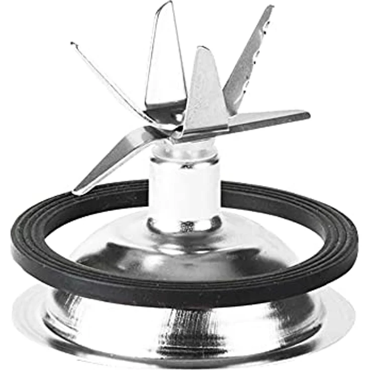 TurboTronic Standmixer, 1200 Watt, 4 Geschwindigkeiten, Edelstahl, inkl. Mixbehälter aus Glas 1,5L, silber – Bild 4