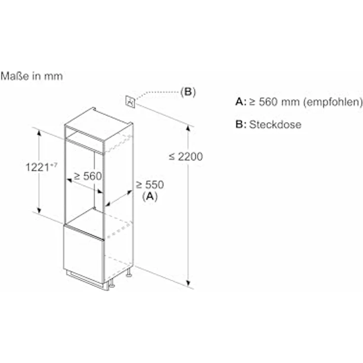 Neff KI1412FE0 Kühlschrank, Einbau, Energieklasse E – Bild 12