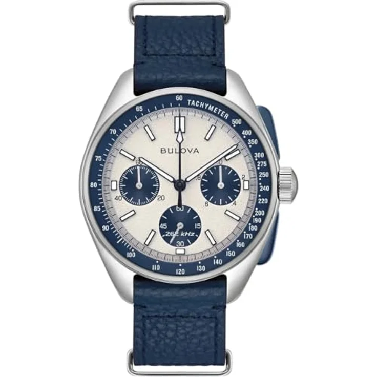 Bulova 98K112 Armbanduhr Herren Quarz Lunar Pilot – Bild 3