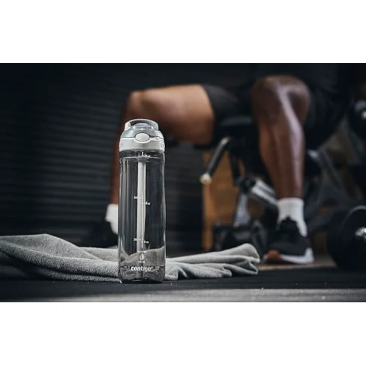 CONTIGO Ashland Autospout Trinkflasche, BPA-frei, 720ml, auslaufsicher, Smoke – Bild 7