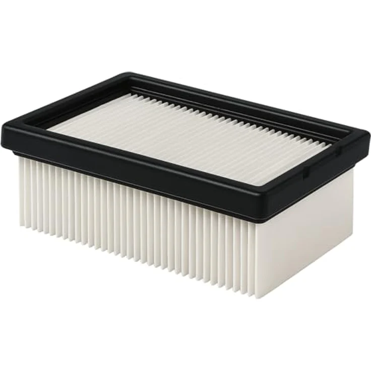 Bosch Flacher gefalteter E10-Filter für Staubsauger, effektive Feinstaubfiltration – Bild 1