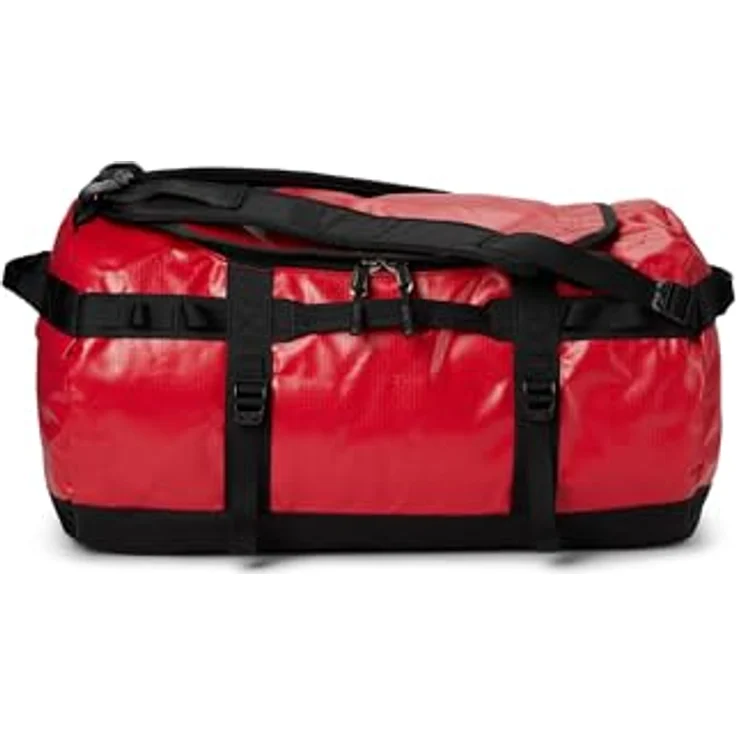 The North Face Base Camp S Reisetasche 53 cm, robuste Reisetasche aus 100% Polyester, rot – Bild 1