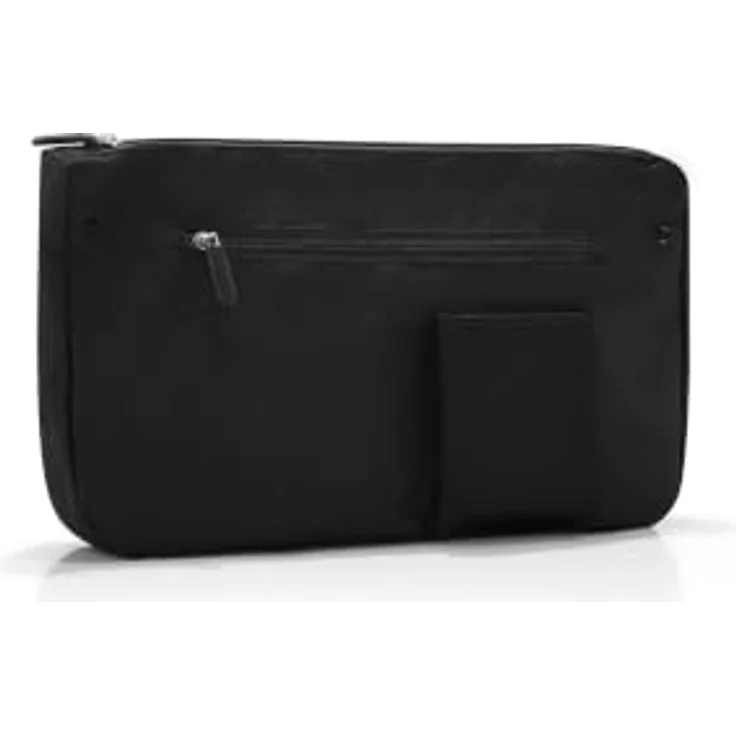 REISENTHEL® Shopper, Polyester, 40x20x26cm, bouclé black, offen, 12l Volumen, mit Reißverschlussfach – Bild 2