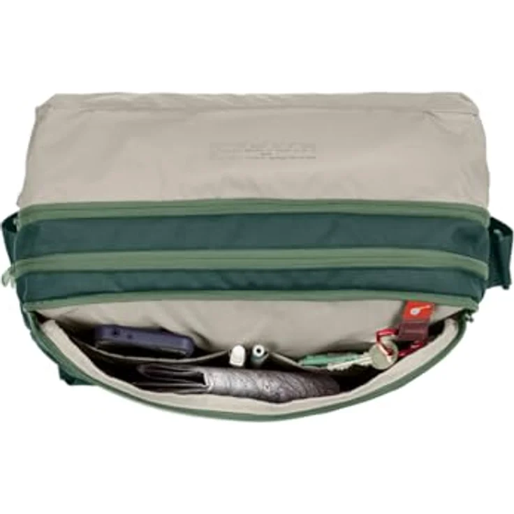 Vaude Rom III Umhängetasche M, 35 cm, grün, aus 100% Polyester, praktische Schultertasche – Bild 6